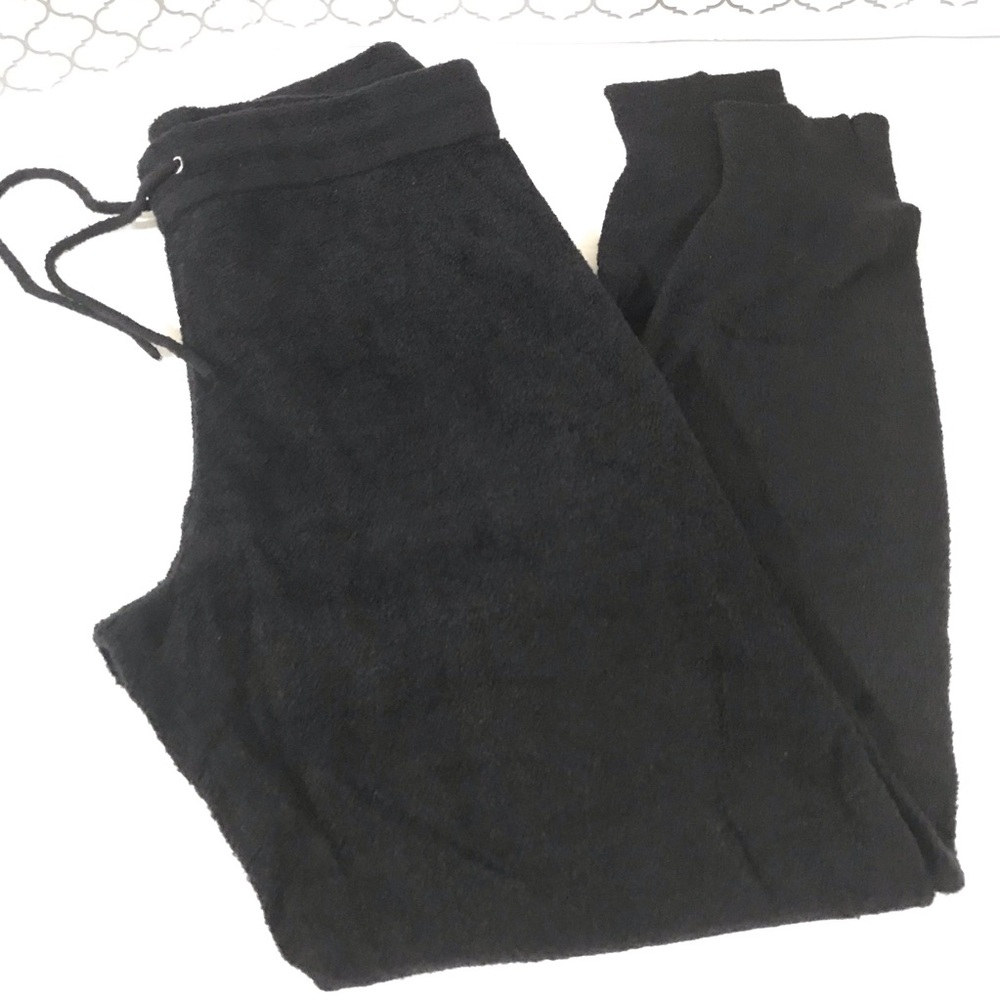 Knix Black Soft Cozy Drawstring Pants Size L